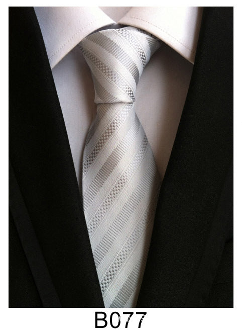 Factory Tie Polyester Jacquard Tie Men's Casual Formal Wear Professional Business Tie Spot Supply