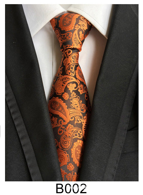 Factory Tie Polyester Jacquard Tie Men's Casual Formal Wear Professional Business Tie Spot Supply