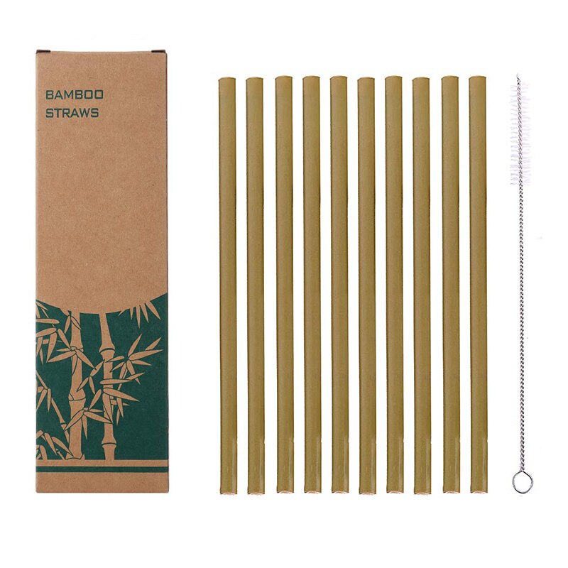 Natural organic bamboo straw - Concordia Style Boutique
