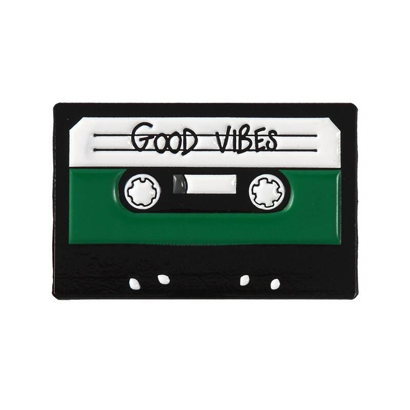 Punk Music Lovers Enamel Pin - Concordia Style Boutique
