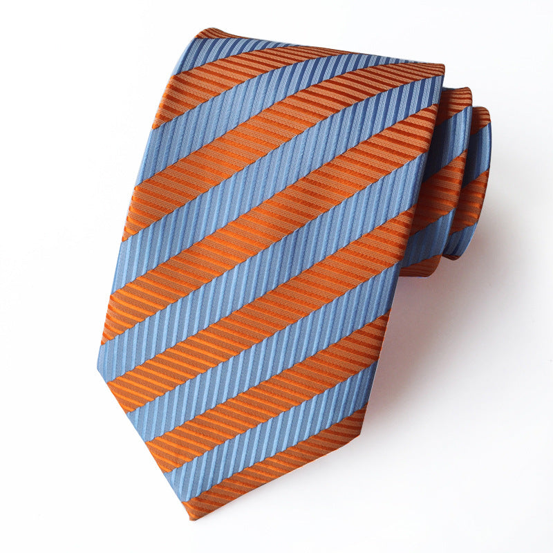 Factory Tie Polyester Jacquard Tie Men's Casual Formal Wear Professional Business Tie Spot Supply