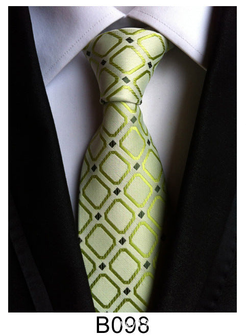Factory Tie Polyester Jacquard Tie Men's Casual Formal Wear Professional Business Tie Spot Supply