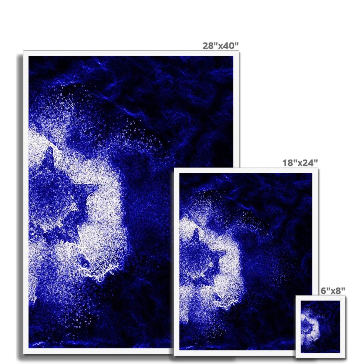 Purple Framed Print - Concordia Style Boutique