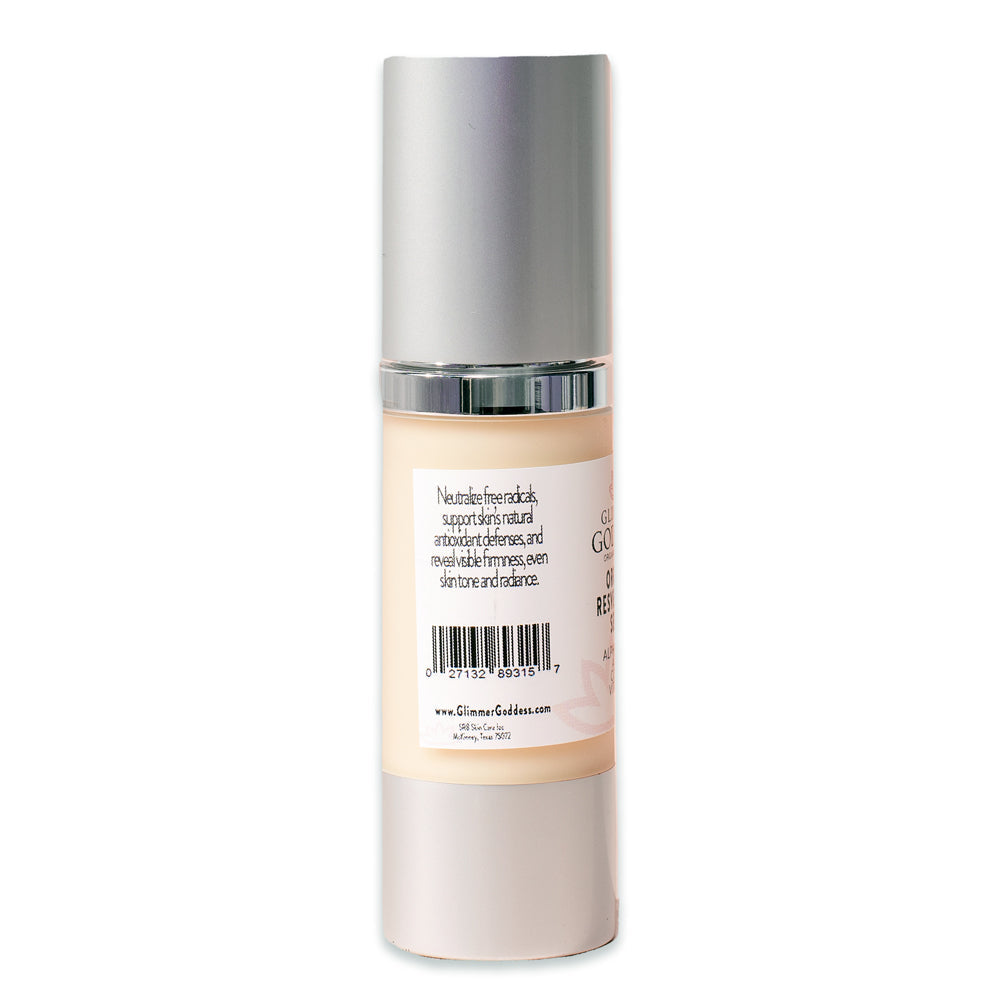Organic Resveratrol Instant Firming Serum - Visibly Smooths Fine Lines - Concordia Style Boutique