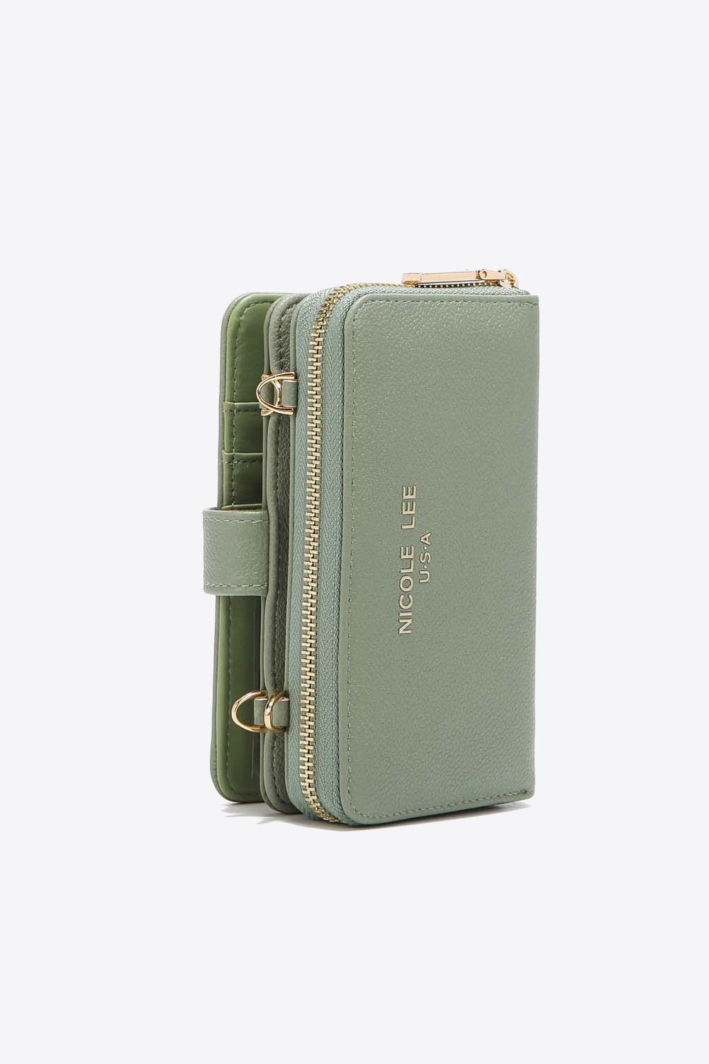 Nicole Lee USA Two-Piece Crossbody Phone Case Wallet - Premium from Trendsi - Just $28.90! Shop now at Concordia Style Boutique