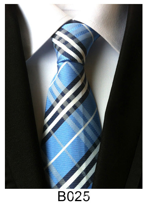 Factory Tie Polyester Jacquard Tie Men's Casual Formal Wear Professional Business Tie Spot Supply