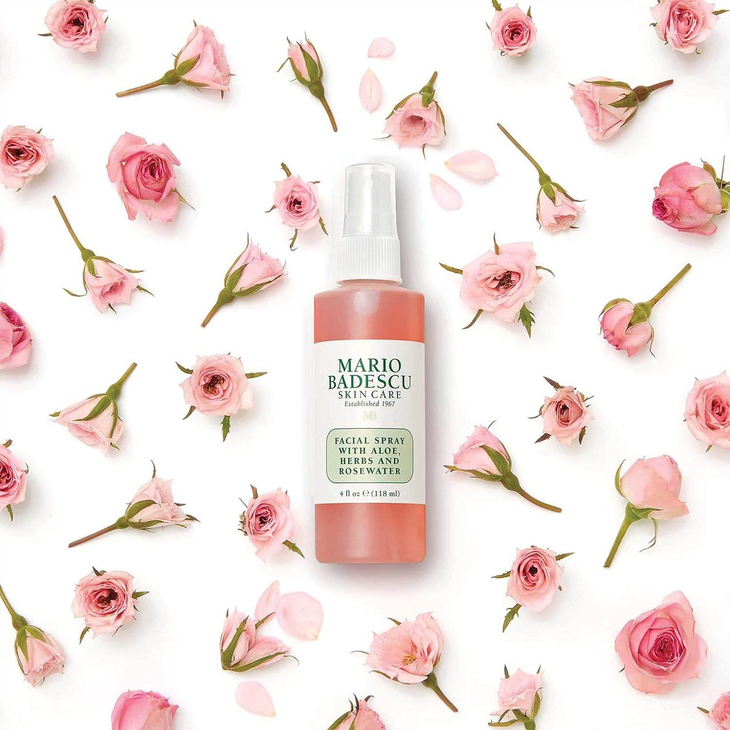 Mario Badescu Facial Spray with Aloe, Herbs and Rose Water for All Skin Types, Face Mist that Hydrates, Rejuvenates & Clarifies - Concordia Style Boutique