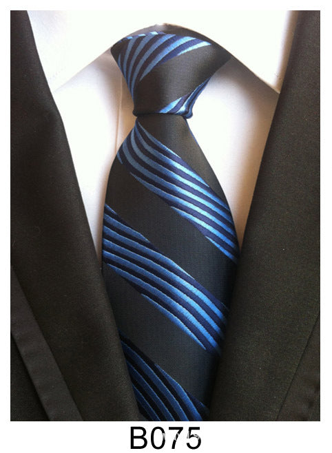 Factory Tie Polyester Jacquard Tie Men's Casual Formal Wear Professional Business Tie Spot Supply