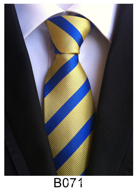 Factory Tie Polyester Jacquard Tie Men's Casual Formal Wear Professional Business Tie Spot Supply