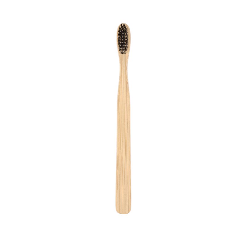 Eco-Friendly Natural Bamboo Charcoal Toothbrush Soft Bristle Wooden Handle Adult Teeth Clean Travel Tooth Brush - Concordia Style Boutique