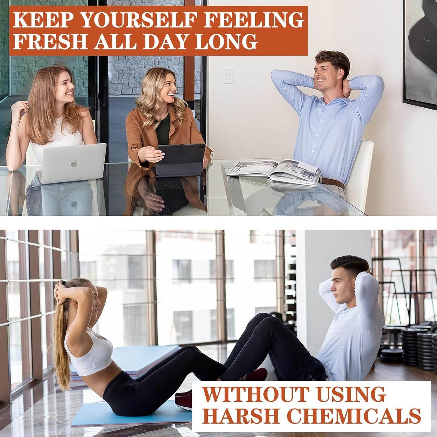 Valleylux Whole Body Deodorant, Smooth Solid Stick, Natural Deodorant for Women and Men, 48 Hour Odor Control - Aluminum Free, Baking Soda Free, Skin Safe - 1.4 ounce(2 pack) - Concordia Style Boutique