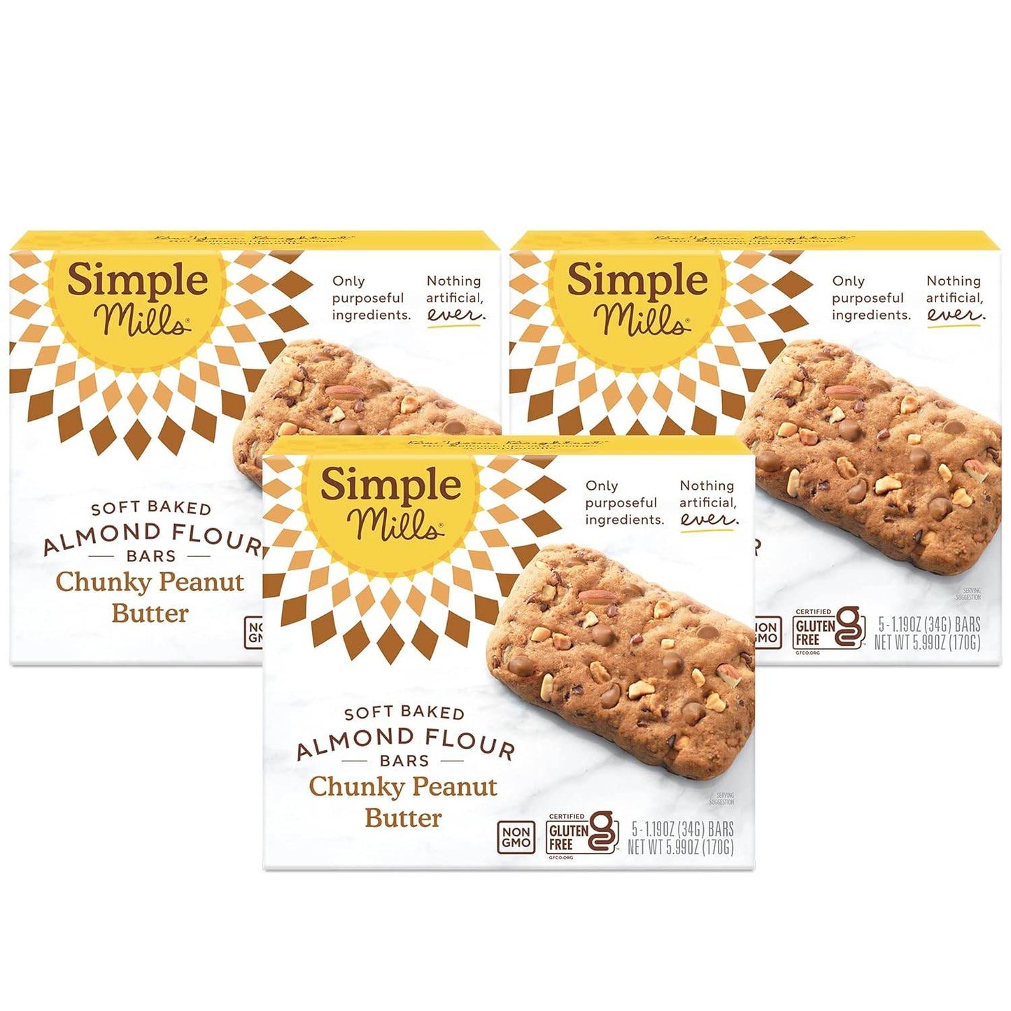 Simple Mills Almond Flour Crunchy Cookies, Chocolate Chip - Gluten Free, Vegan, Healthy Snacks, Made with Organic Coconut Oil, 5.5 Ounce (Pack of 1) - Concordia Style Boutique