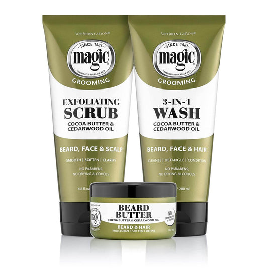 Men's Grooming Conditioning Beard Butter With Cocoa Butter and Cedarwood Oil, Moisturizes, Softens and Define With No Drying Alcohol, 3.5 ounces - Concordia Style Boutique