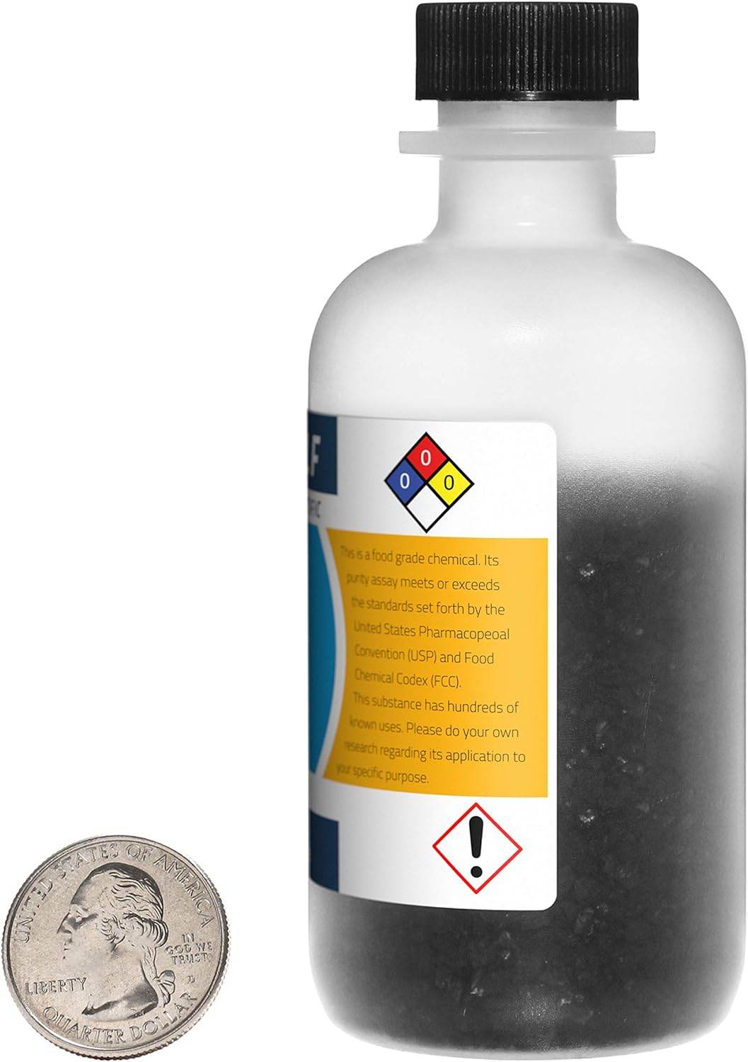 Activated Charcoal / 2 Ounce Bottle / 100% Pure Food Grade/Granulated/USA - Concordia Style Boutique