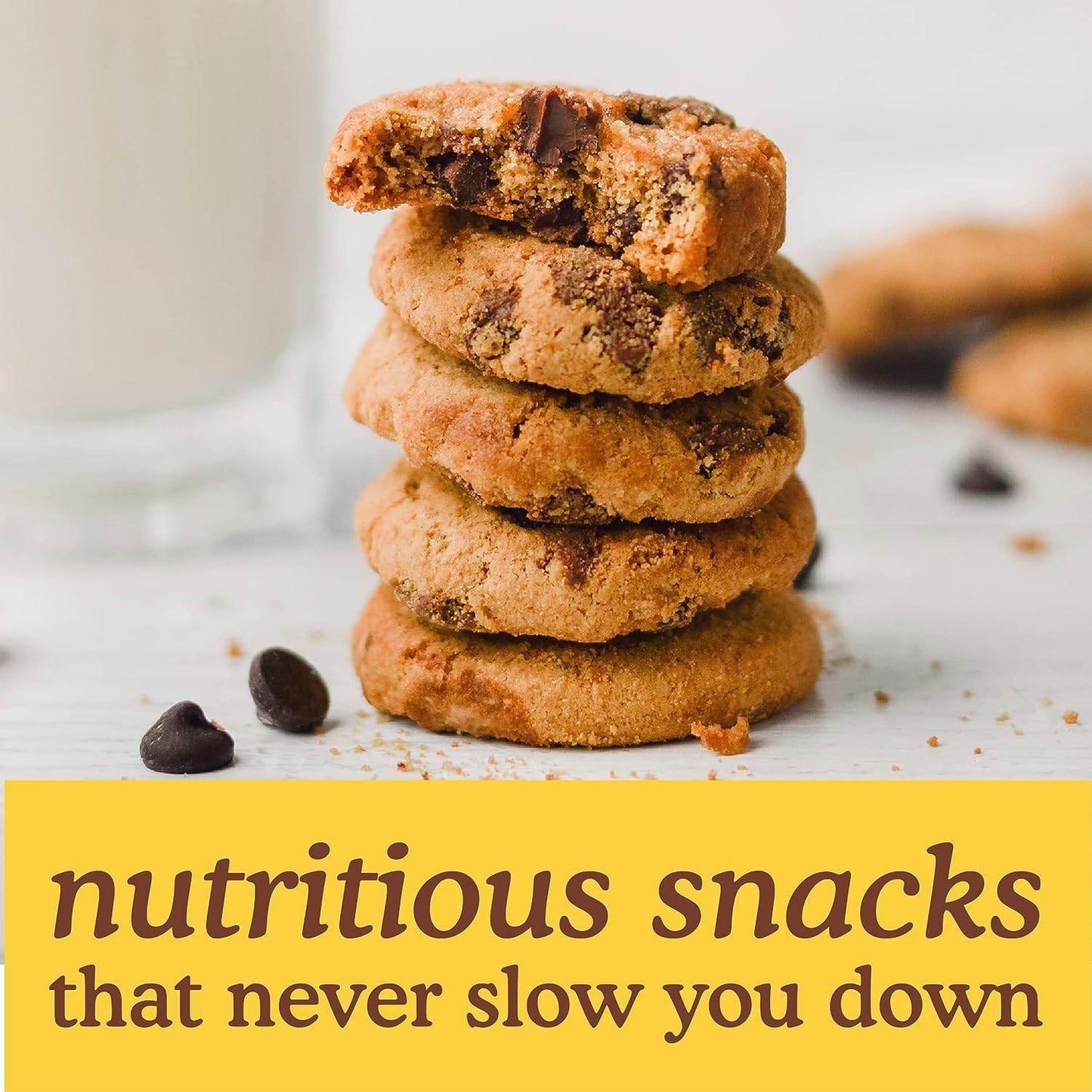 Simple Mills Almond Flour Crunchy Cookies, Chocolate Chip - Gluten Free, Vegan, Healthy Snacks, Made with Organic Coconut Oil, 5.5 Ounce (Pack of 1) - Concordia Style Boutique