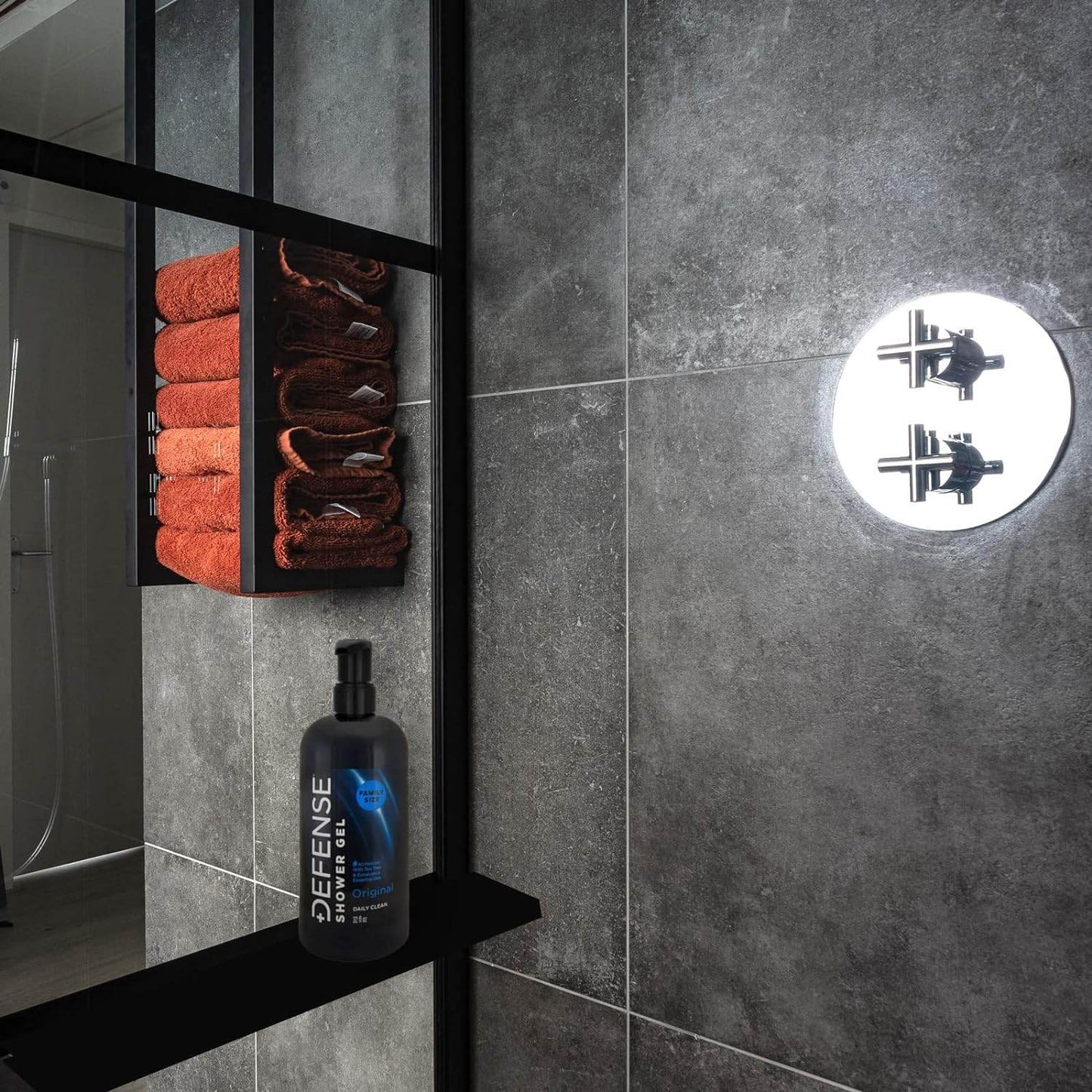 Defense Soap Organic Tea Tree Body Wash | All Natural Shower Gel with Tea Tree Oil, Eucalyptus Oil, and Aloe Vera. Wrestling Inspired, For All Mens & Womens Skin Types. 32 oz - Concordia Style Boutique