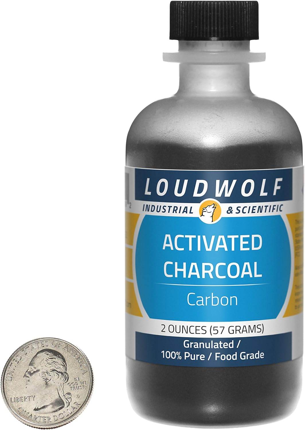Activated Charcoal/Fine Grains / 2 Ounces / 100% Pure Food Grade - Concordia Style Boutique