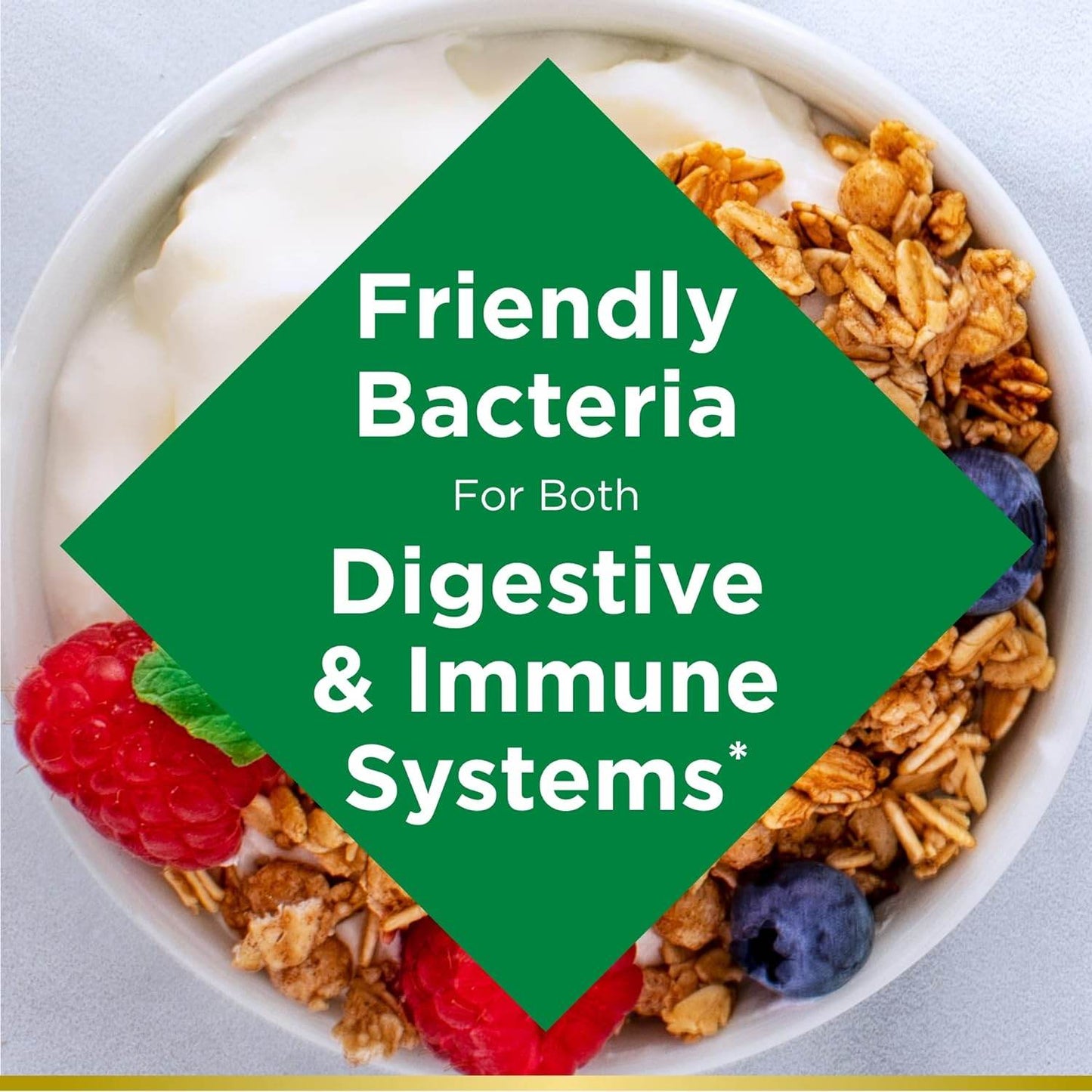 Nature's Bounty Acidophilus Probiotic, Daily Probiotic Supplement, Supports Digestive Health, 1 Pack, 120 Tablets - Concordia Style Boutique