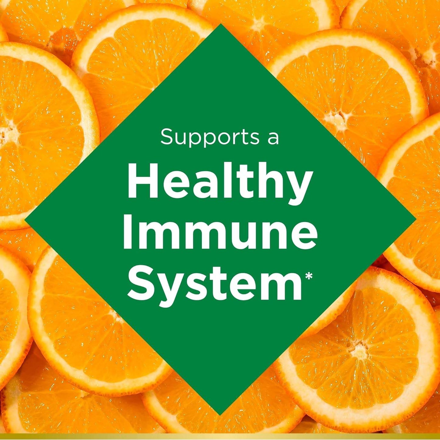 Nature's Bounty Vitamin C + Rose Hips, Immune Support, 1000mg, Coated Caplets, 100 Ct - Concordia Style Boutique