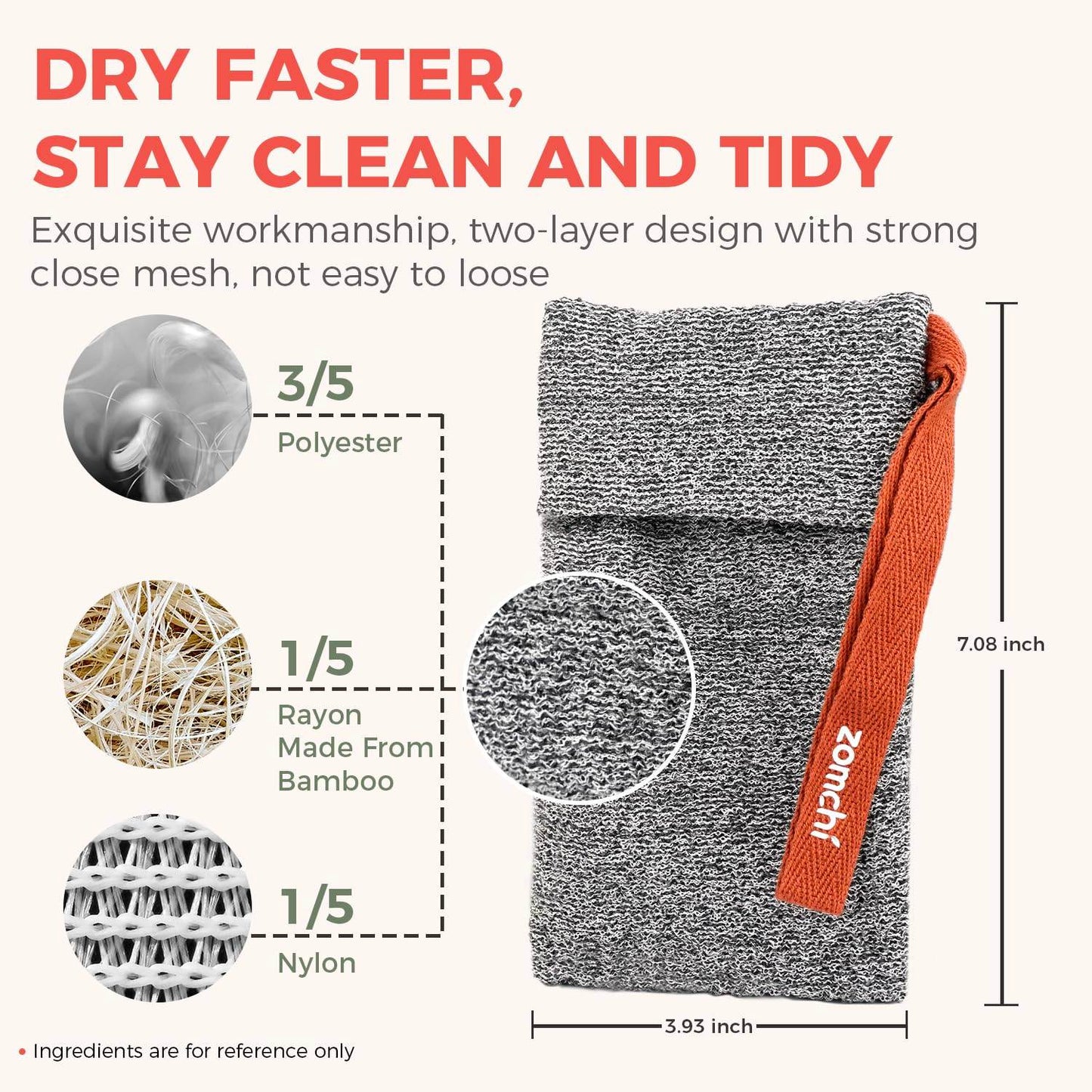 2 Pieces Soap Bags, Soap Savers for Bar Soap for Deep Exfoliating,Soap Sock for Use in Shower - Concordia Style Boutique