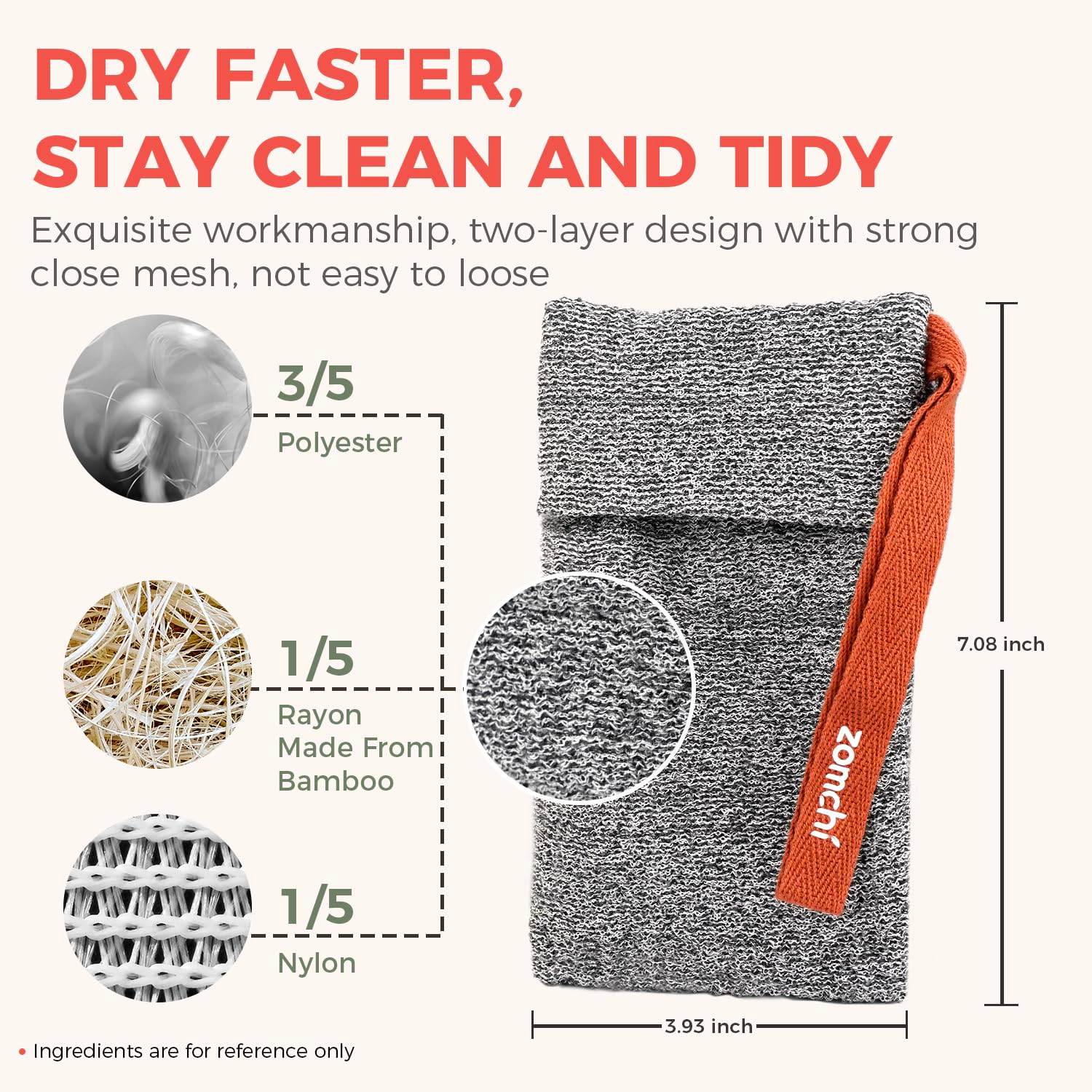 2 Pieces Soap Bags, Soap Savers for Bar Soap for Deep Exfoliating,Soap Sock for Use in Shower - Concordia Style Boutique