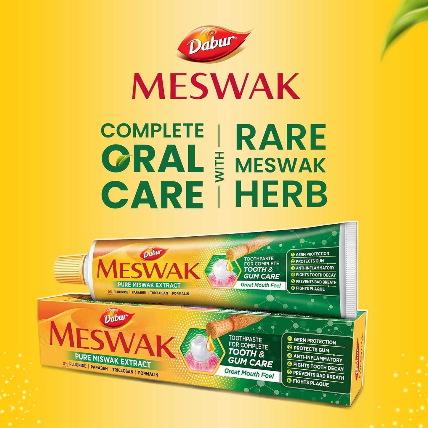 Meswak Toothpaste - 300 g (Family Pack) - Concordia Style Boutique