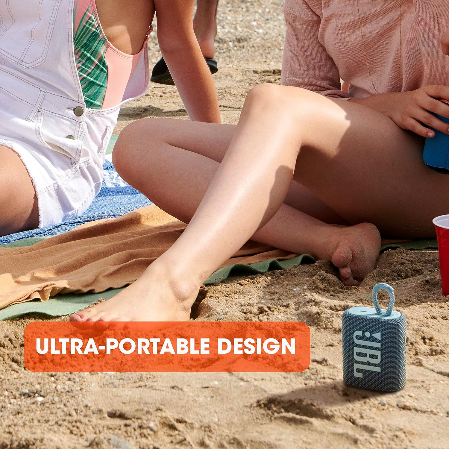 JBL Go 3: Portable Speaker with Bluetooth, Built-in Battery, Waterproof and Dustproof Feature - Black - Concordia Style Boutique