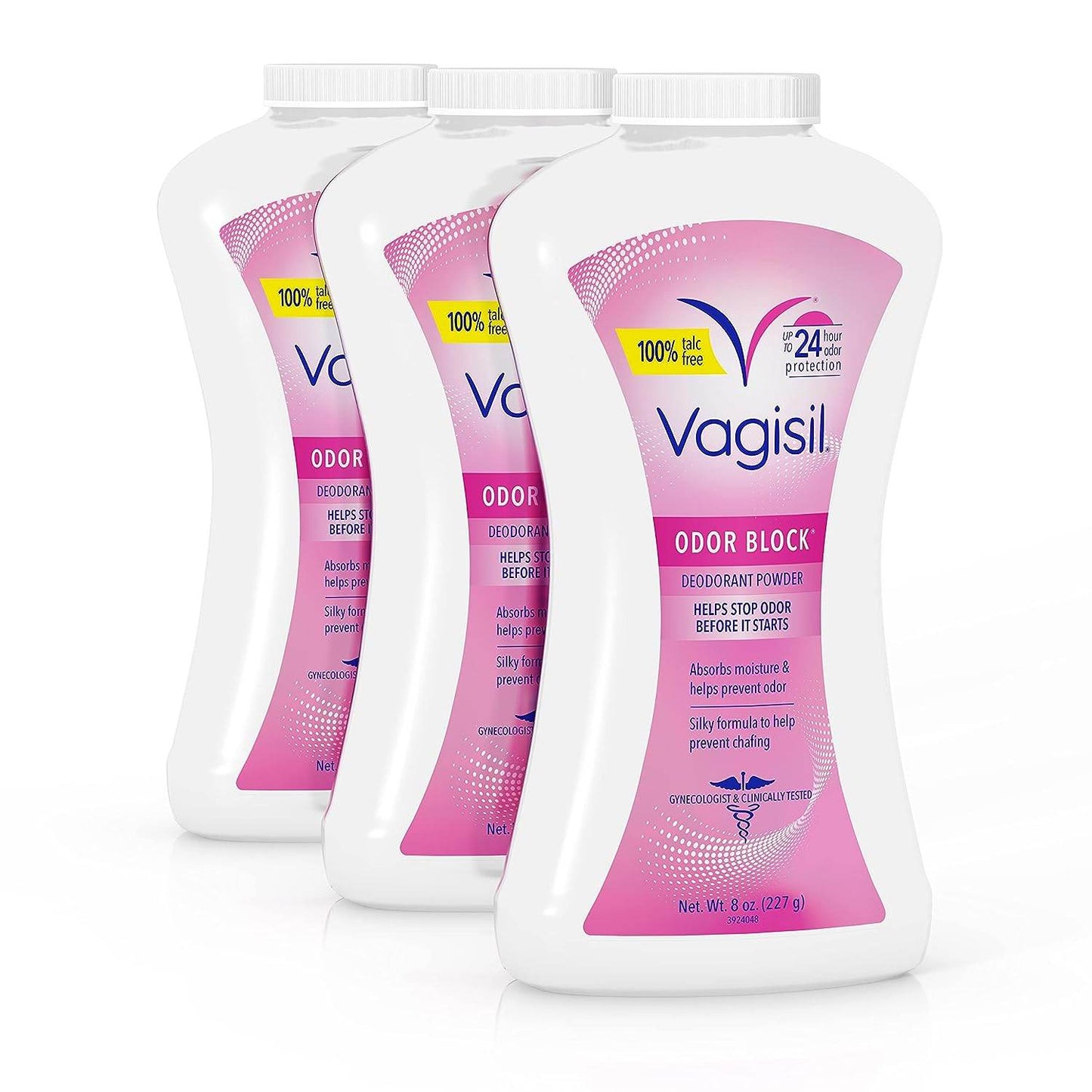 Vagisil Odor Block Deodorant Powder for Women, Helps to Prevents Chafing, Talc-Free, 8 Ounce (Pack of 1) - Concordia Style Boutique