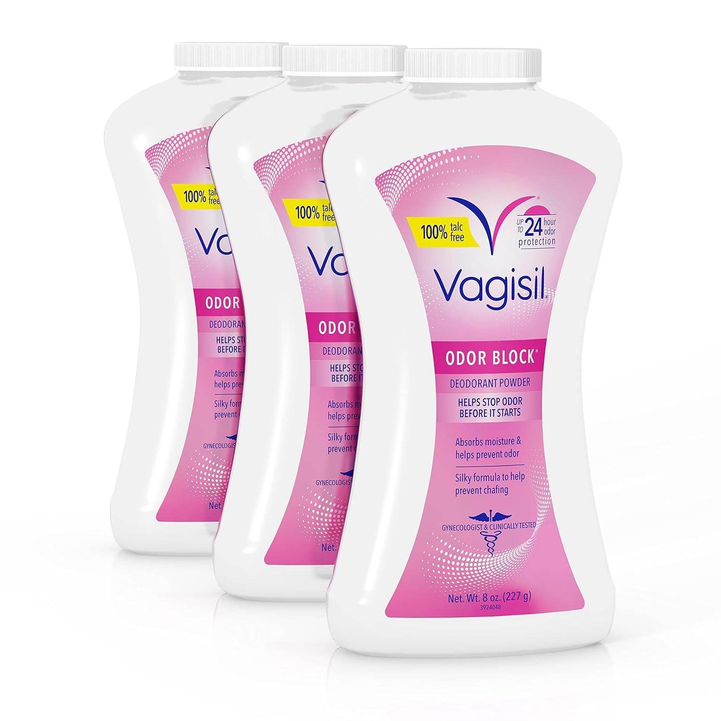 Vagisil Odor Block Deodorant Powder for Women, Helps to Prevents Chafing, Talc-Free, 8 Ounce (Pack of 1) - Concordia Style Boutique