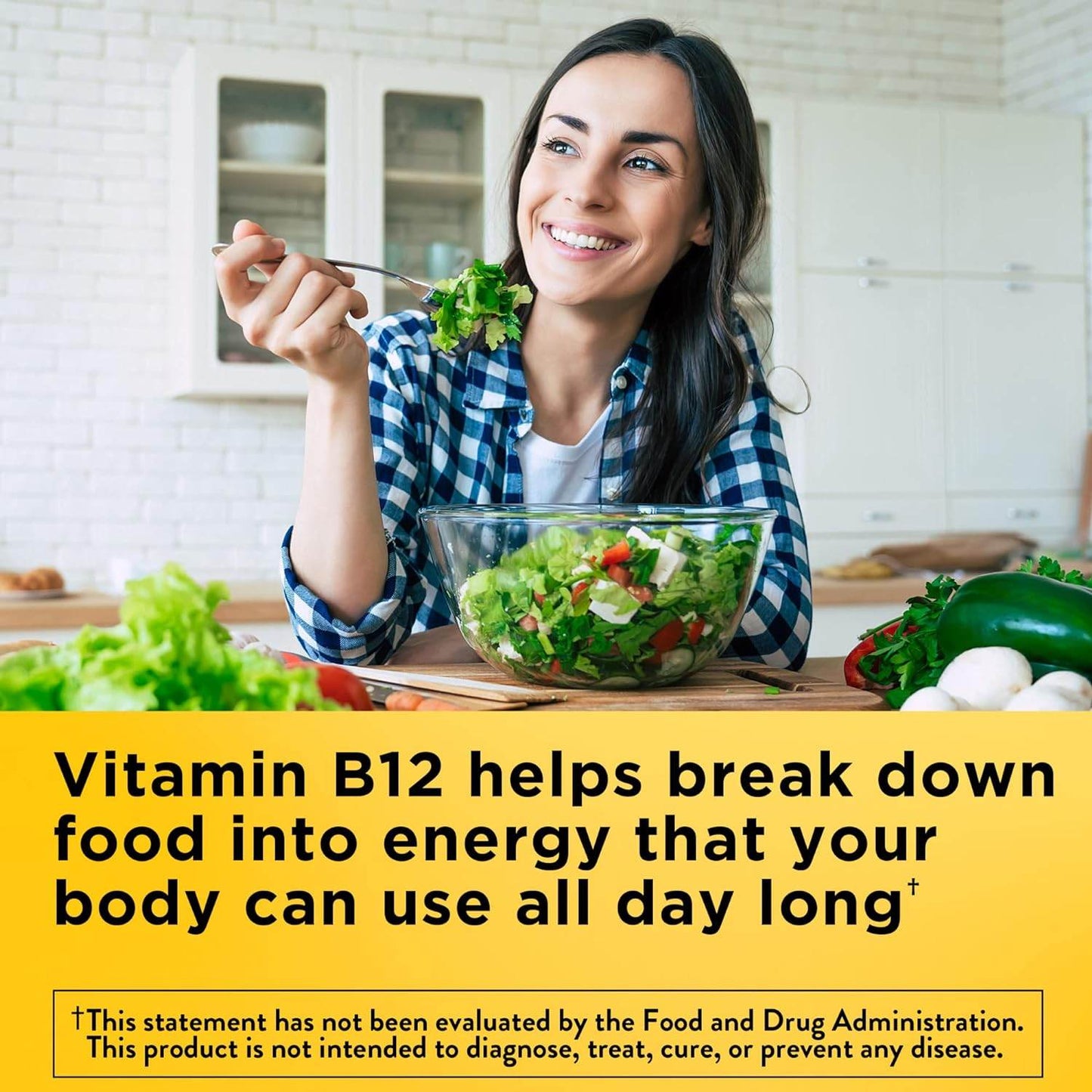 Nature Made Vitamin B12 1000 mcg, Dietary Supplement for Energy Metabolism Support, 150 Softgels, 150 Day Supply - Concordia Style Boutique