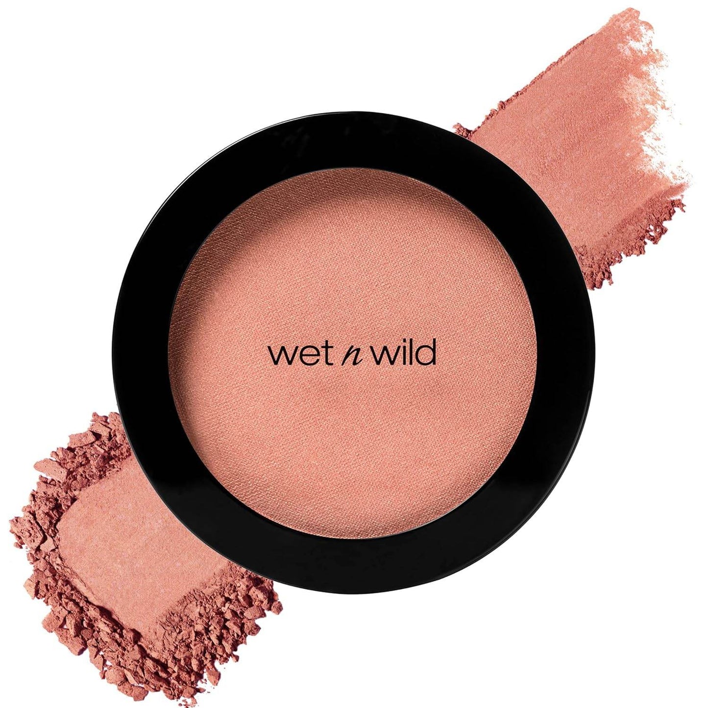 Wet n Wild Color Icon Blush Powder Makeup, Pinch Me Pink | Matte Natural Glow | Moisturizing Jojoba Oil - Concordia Style Boutique
