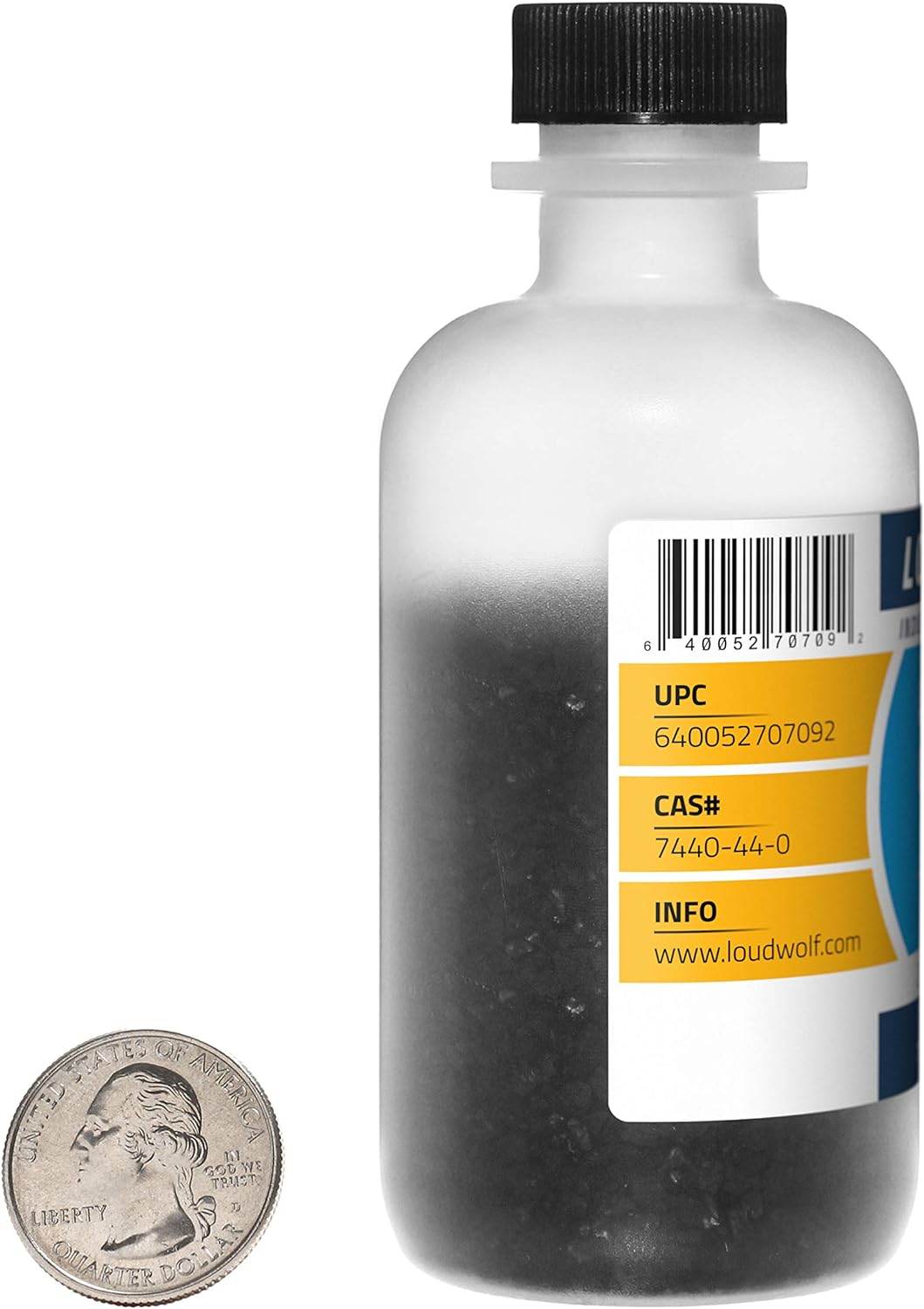 Activated Charcoal / 2 Ounce Bottle / 100% Pure Food Grade/Granulated/USA - Concordia Style Boutique