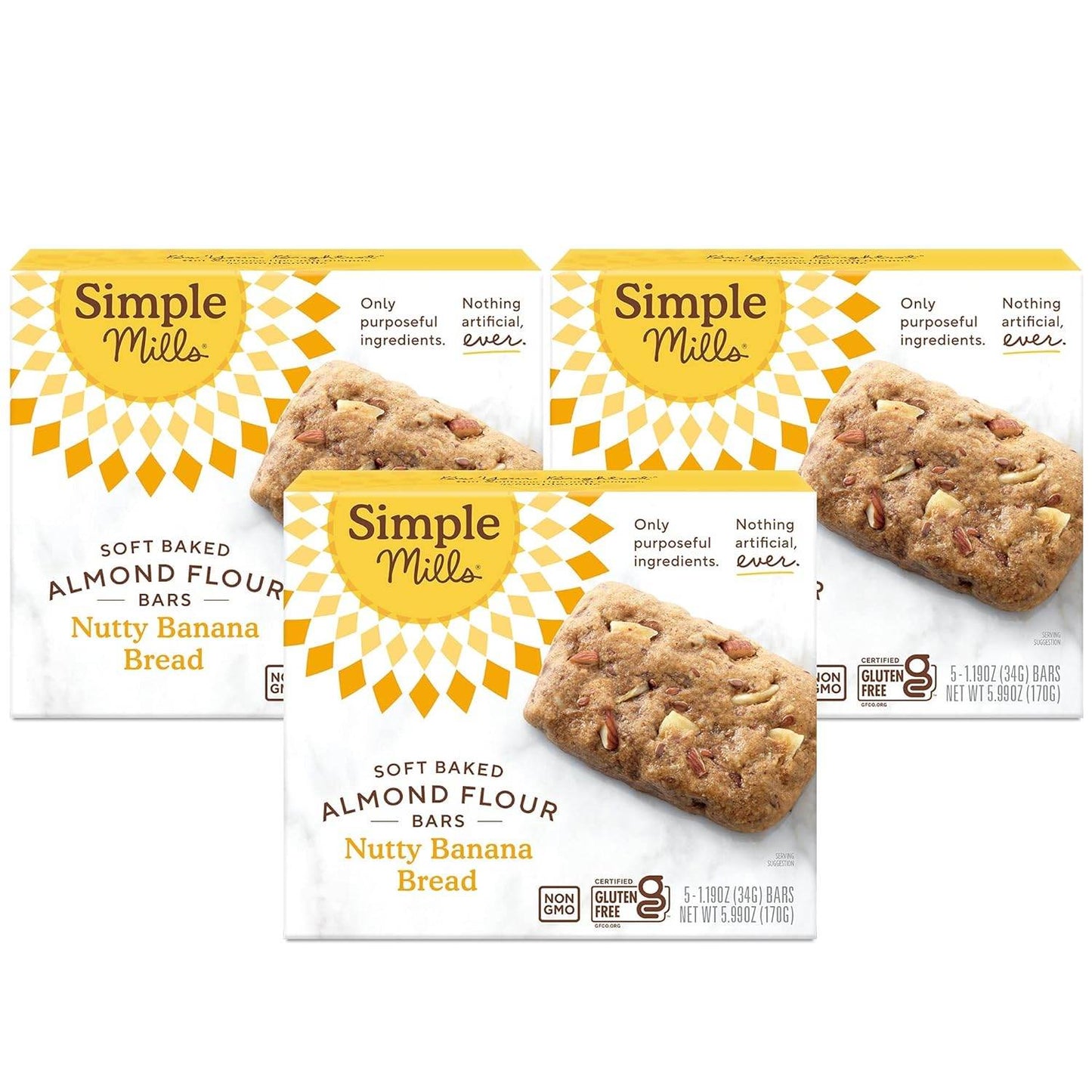 Simple Mills Almond Flour Crunchy Cookies, Chocolate Chip - Gluten Free, Vegan, Healthy Snacks, Made with Organic Coconut Oil, 5.5 Ounce (Pack of 1) - Concordia Style Boutique