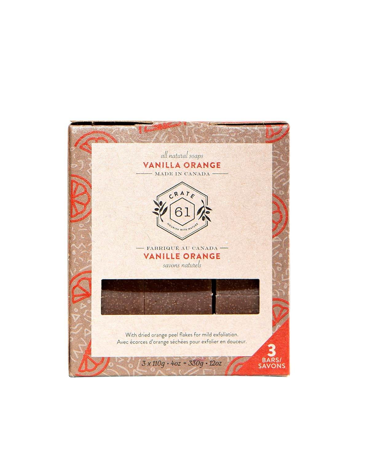 Crate 61, Handmade Vegan Natural Bar Soap - Cold Pressed For Face And Body, With Premium Essential Oils, Eucalyptus & Peppermint For Men And Women 3 Pack (Eucamint) - Concordia Style Boutique
