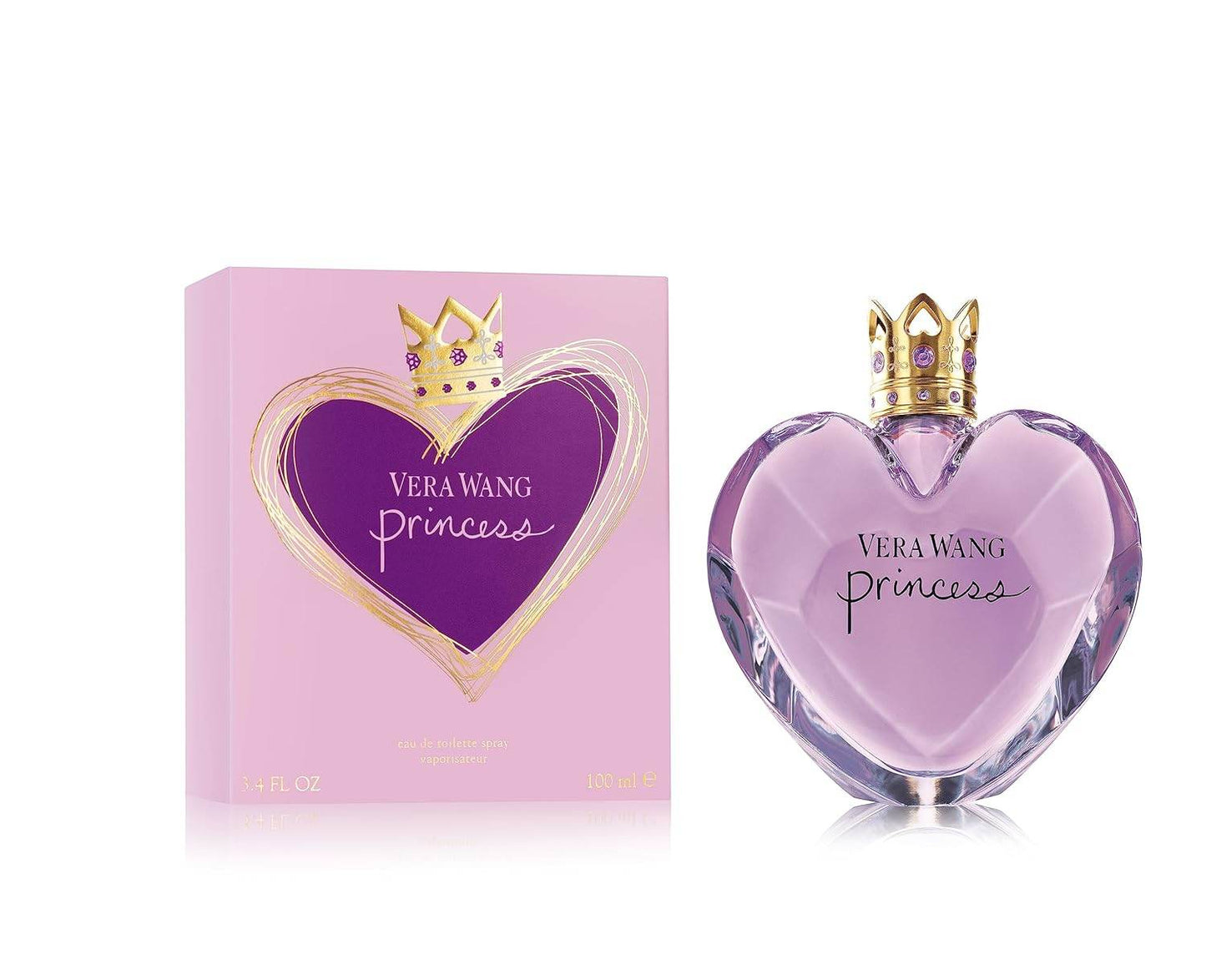 Vera Wang Princess Eau de Toilette Spray for Women, Vanilla, 3.4 Fl Ounce - Concordia Style Boutique