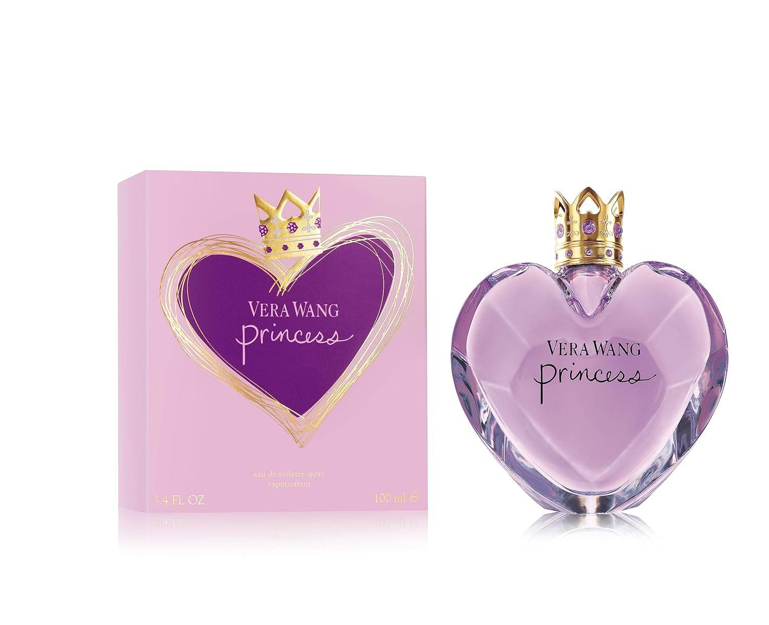 Vera Wang Princess Eau de Toilette Spray for Women, Vanilla, 3.4 Fl Ounce - Concordia Style Boutique