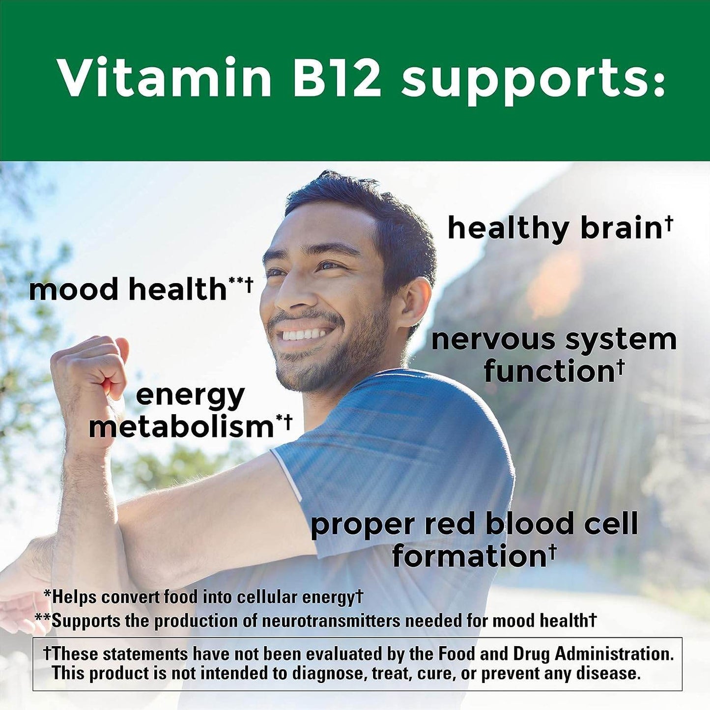 Nature Made Vitamin B12 1000 mcg, Dietary Supplement for Energy Metabolism Support, 150 Softgels, 150 Day Supply - Concordia Style Boutique