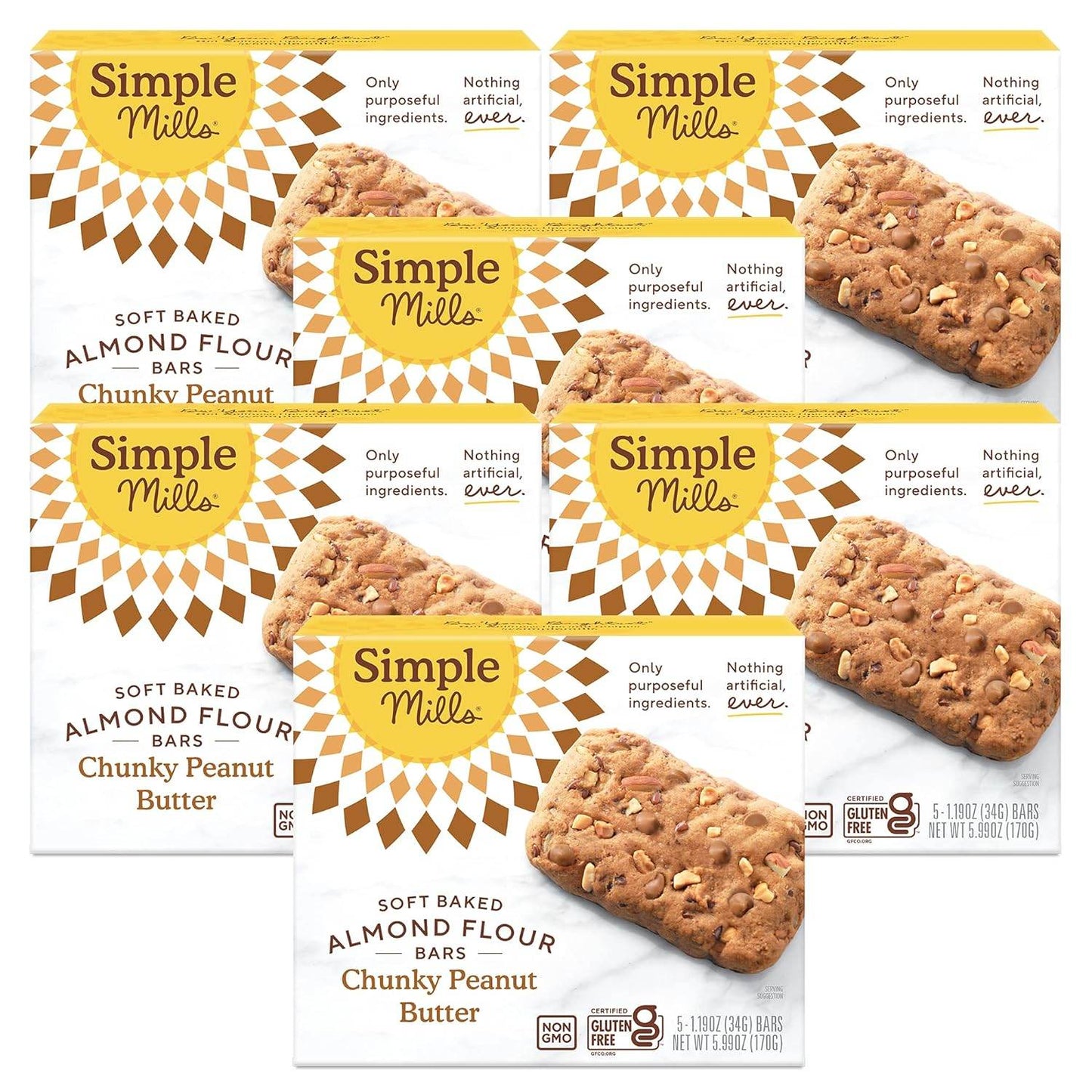 Simple Mills Almond Flour Crunchy Cookies, Chocolate Chip - Gluten Free, Vegan, Healthy Snacks, Made with Organic Coconut Oil, 5.5 Ounce (Pack of 1) - Concordia Style Boutique