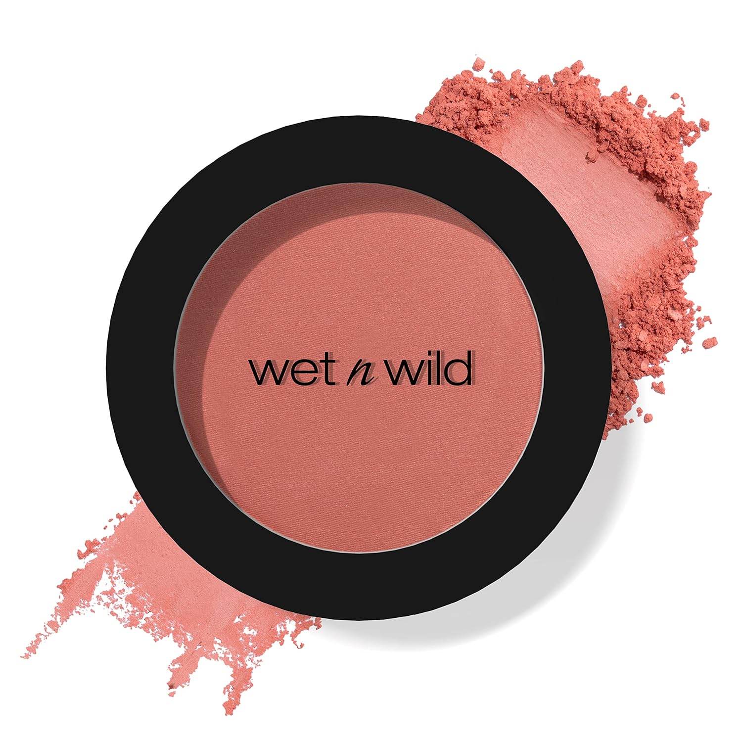 Wet n Wild Color Icon Blush Powder Makeup, Pinch Me Pink | Matte Natural Glow | Moisturizing Jojoba Oil - Concordia Style Boutique