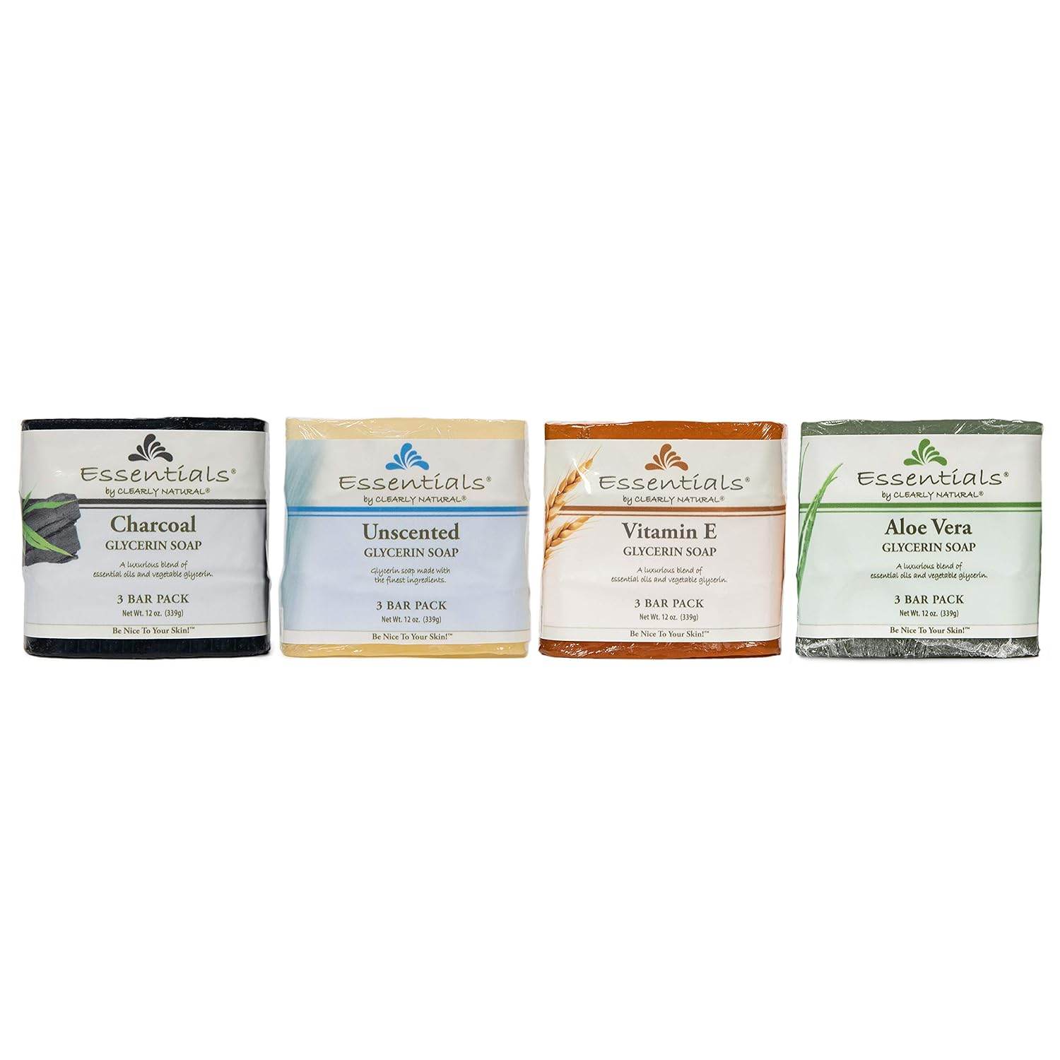 Clearly Natural Glycerine Bar Soap, Unscented - Concordia Style Boutique