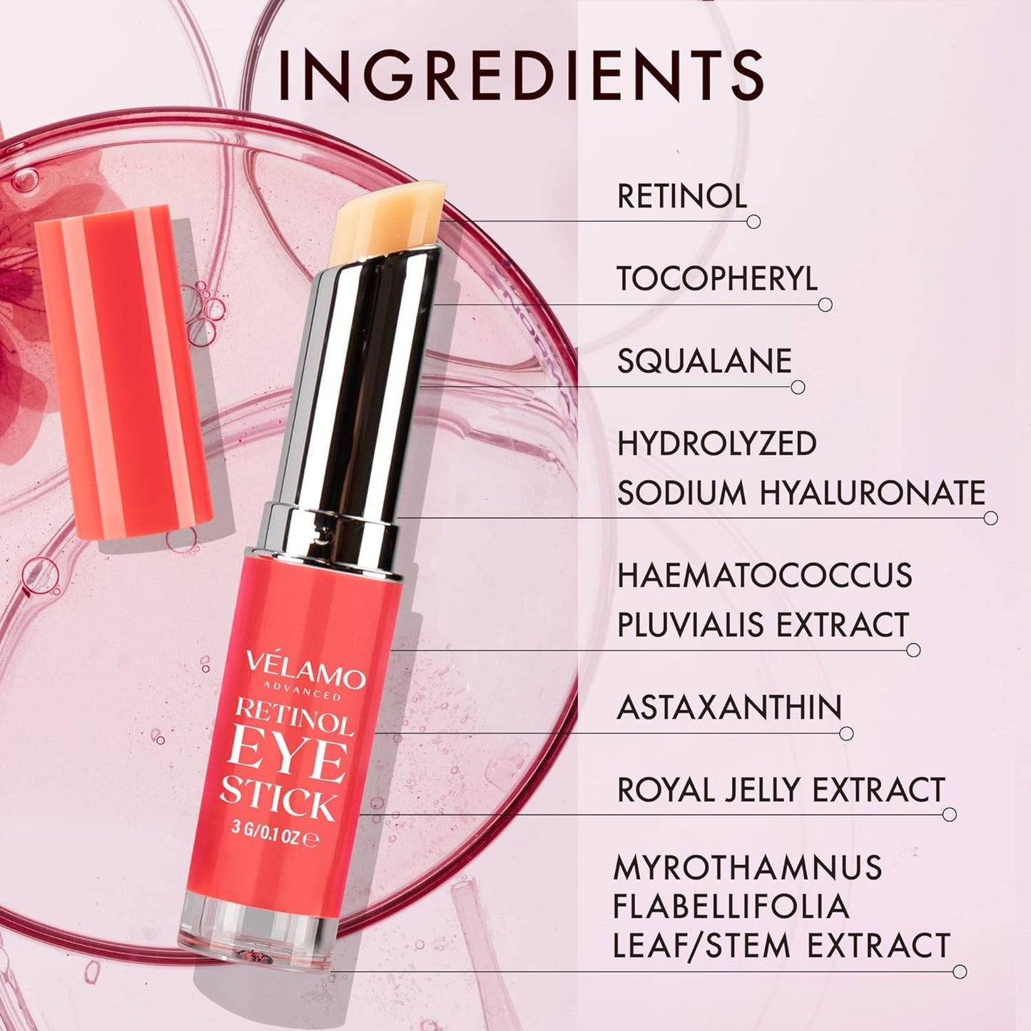 Retinol Eye Stick, Retinol Eye Cream for Dark Circles and Puffiness - Concordia Style Boutique