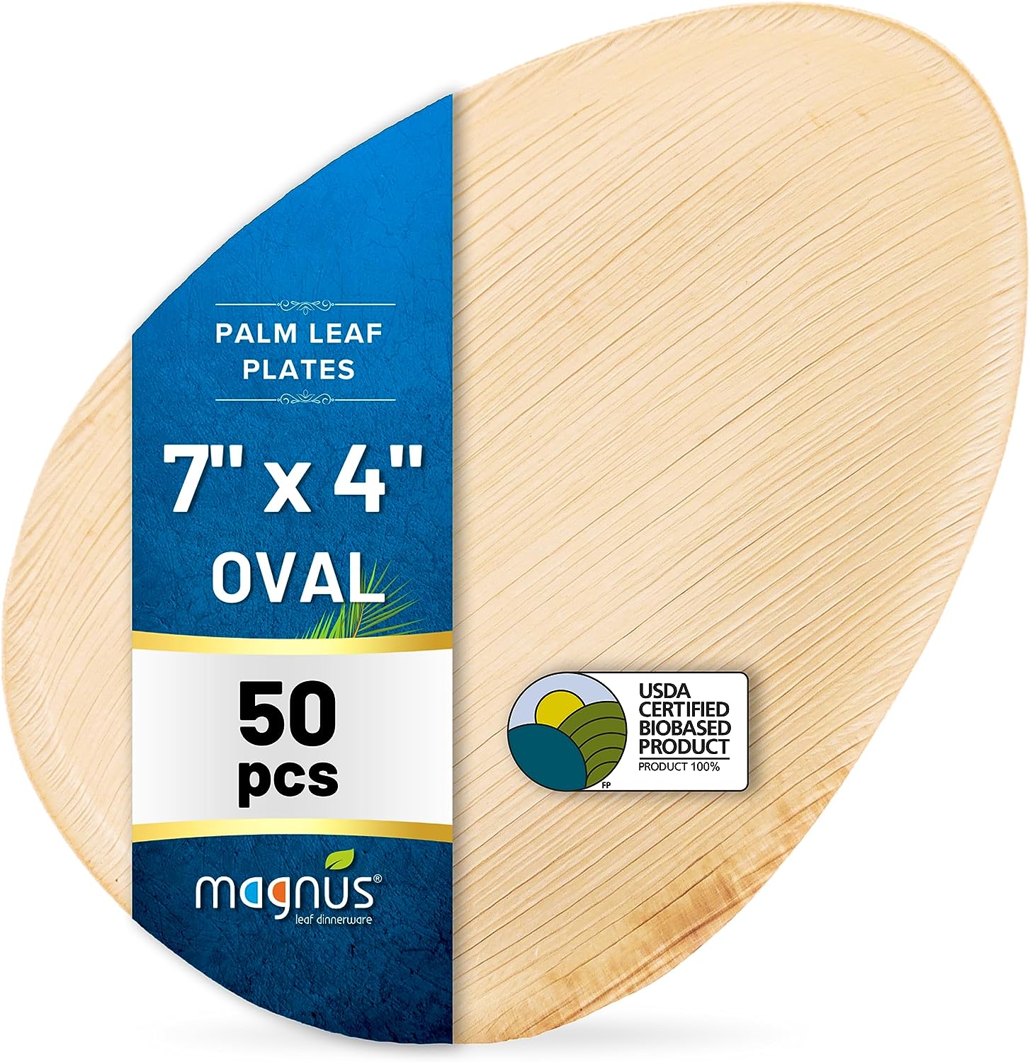 Magnus 4" Round Palm Leaf Bowl (100 Pcs) - 4 Oz Disposable Bowl Bamboo Like Party Pack - Compostable & Biodegradable Bowls for Desserts,Gravy, Eco Friendly Bowls Alternative to Plastic and Paper Bowl - Premium Palm Leaf Bow from Concordia Style Boutique - Just $50.37! Shop now at Concordia Style Boutique
