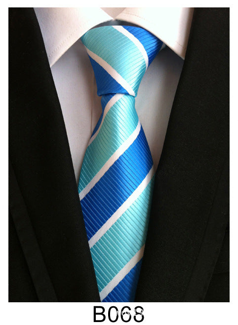 Factory Tie Polyester Jacquard Tie Men's Casual Formal Wear Professional Business Tie Spot Supply