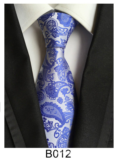 Factory Tie Polyester Jacquard Tie Men's Casual Formal Wear Professional Business Tie Spot Supply