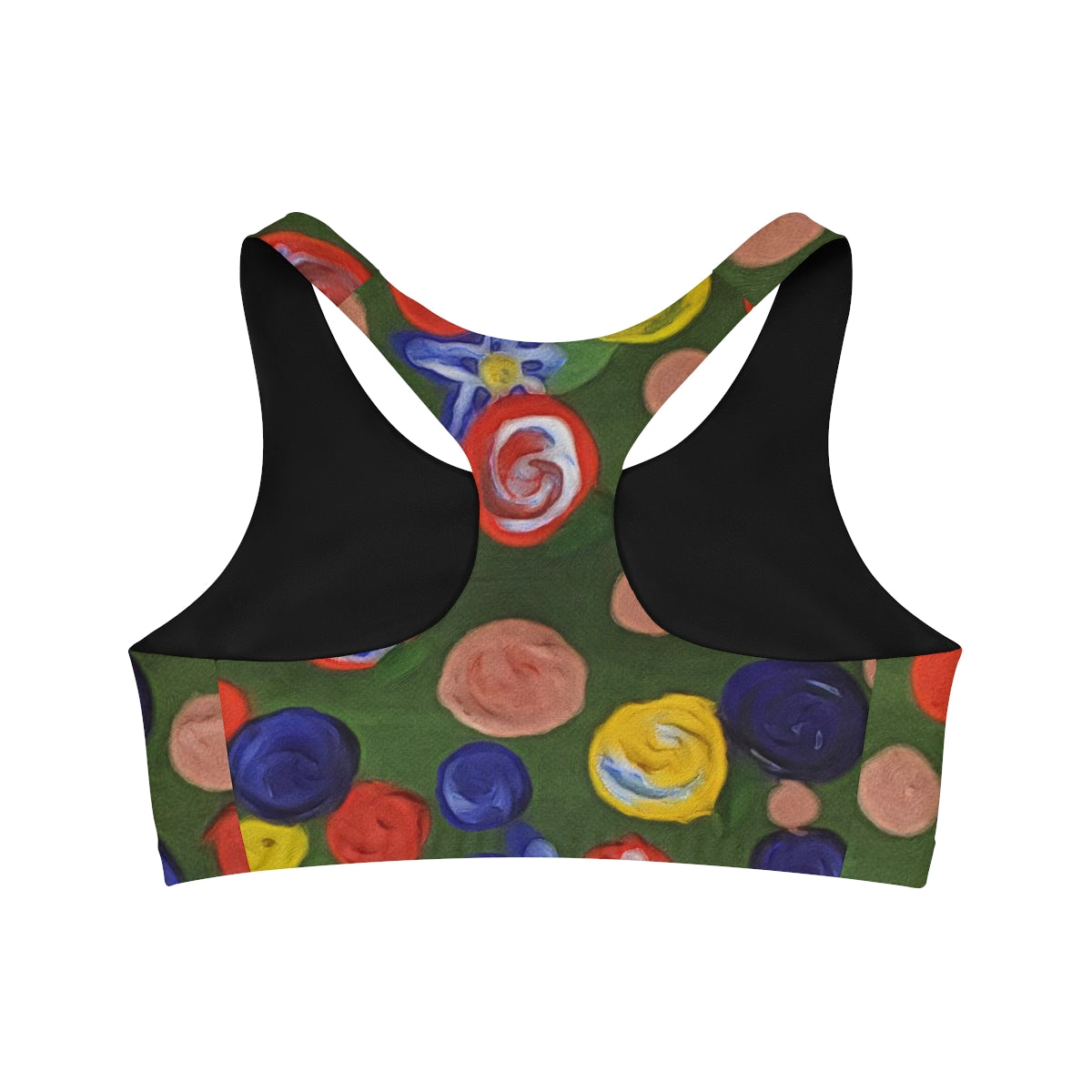 Seamless Sports Bra (AOP) - Premium Sports Bra from Concordia Style Boutique - Just $42.28! Shop now at Concordia Style Boutique