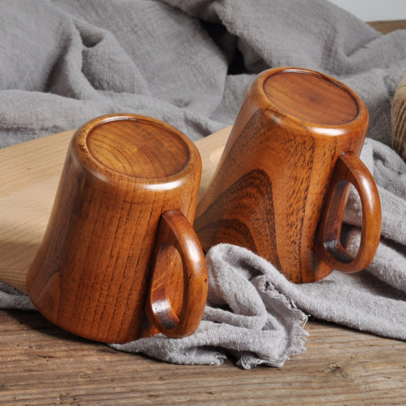Jujube Natural Spruce Wooden Cup Handmade - Concordia Style Boutique