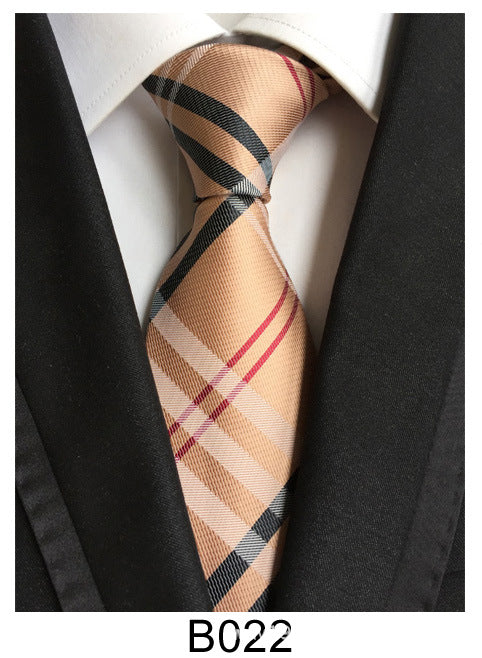 Factory Tie Polyester Jacquard Tie Men's Casual Formal Wear Professional Business Tie Spot Supply