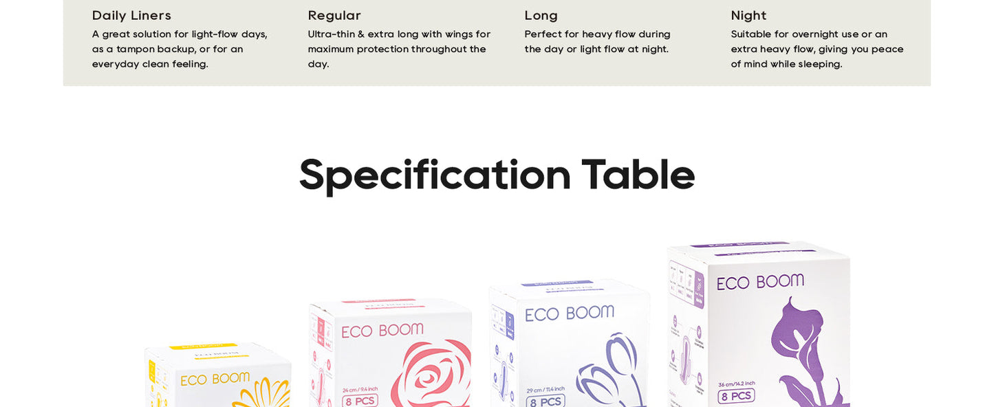 Bamboo Viscose Sanitary Pads with Wings 100% Natural Sanitary Pads Chlorine and Fragrance Free Heavy Absorbency Sanitary Napkins for Women 8 Count - Premium Sanitary Napkins from Concordia Style Boutique - Just $14.30! Shop now at Concordia Style Boutique