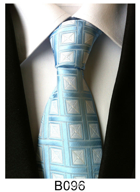 Factory Tie Polyester Jacquard Tie Men's Casual Formal Wear Professional Business Tie Spot Supply