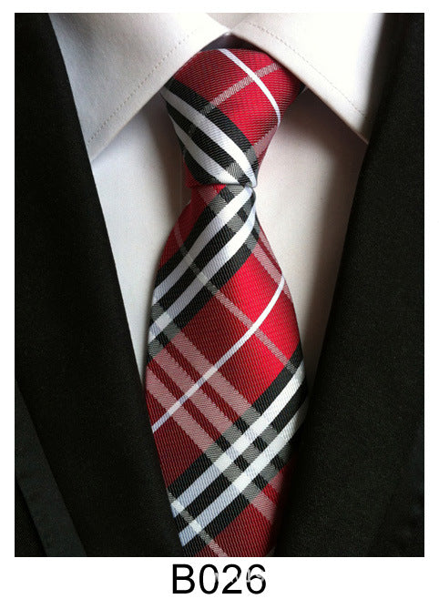 Factory Tie Polyester Jacquard Tie Men's Casual Formal Wear Professional Business Tie Spot Supply